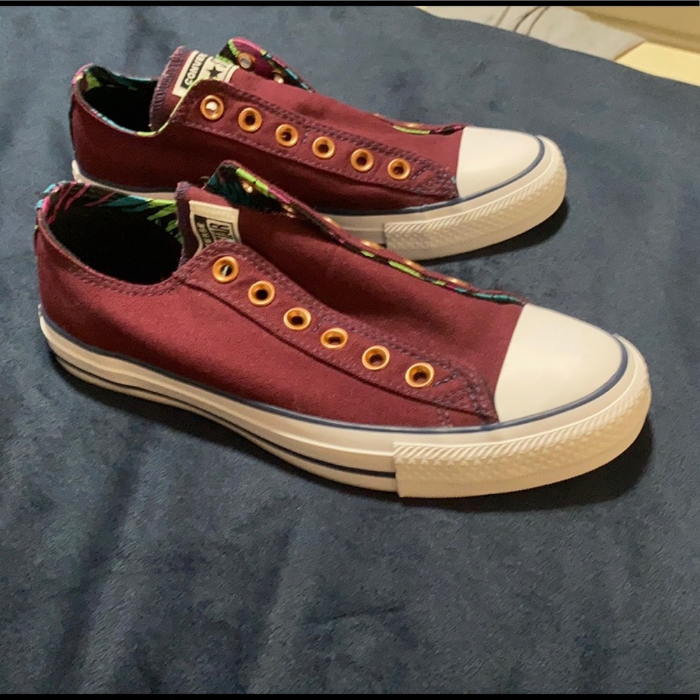 Custom Chuck Taylors never worn